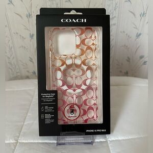 COACH iPhone 15 Pro Max Case